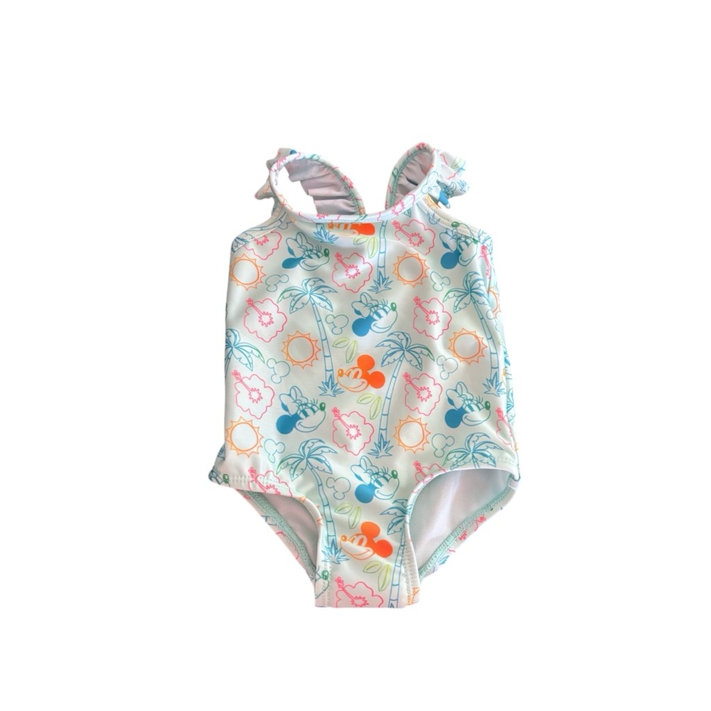 Disney baby one piece swimsuit new sz 0-3 mos
